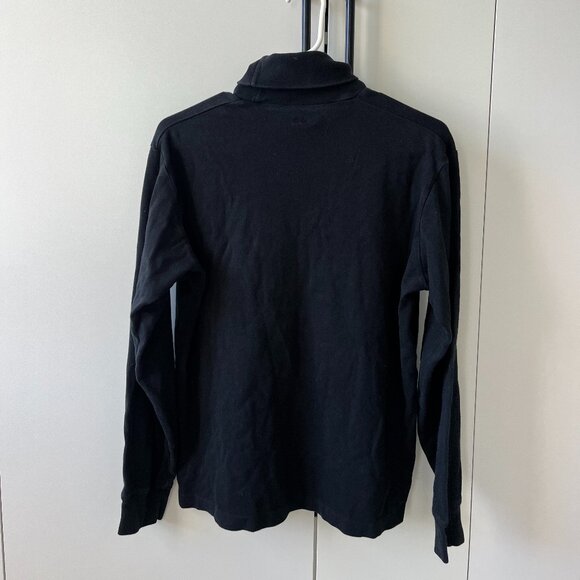 Men's Black Turtleneck - Picture 2 of 3